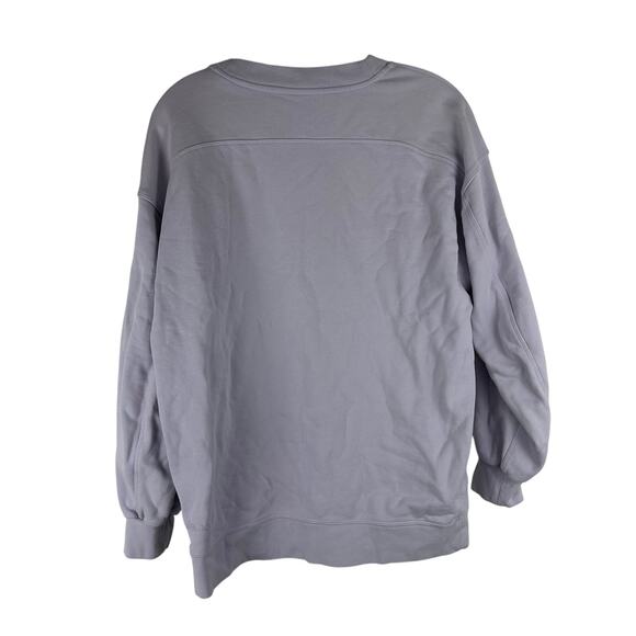 Lululemon Perfectly Oversized Crew Sweatshirt Lavender Dew Size 4 - Picture 3 of 7